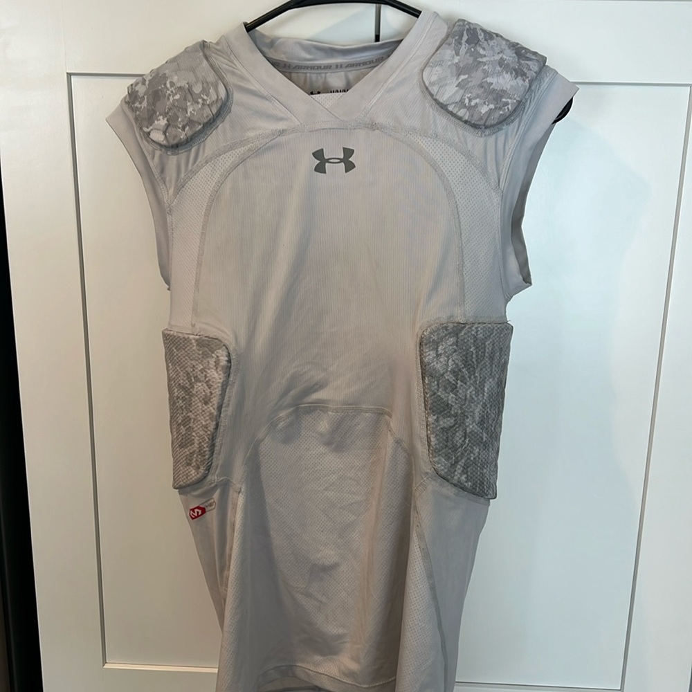 Under Armour Adult Game Day Armour Pro 5-Pad Integrated Football Shirt